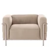 3 Fauteuil Grand Confort Grand modèle Beige Poltrona da esterno*Cassina New