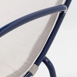 0087 Lettino Sunshine Blue&White di Giacomo Cattani*TrabA' Online