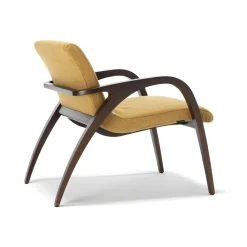 1983 Poltrona Gialla e Marrone di Franco Albini*Exteta Clearance