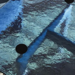 6 Tavolo Tube D'Avion #2 Blu, di Le Corbusier/Jeanneret/Perriand*Cassina New