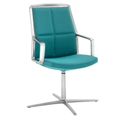 ADELE BLUE-GREEN MEETING CHAIR #1 di ORLANDINIDESIGN*Viganò & C. Clearance
