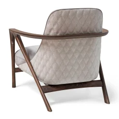 Alya Poltrona Lounge in Pelle Nabuk*Visionnaire Clearance