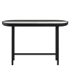 Apollo Black Walnut Wood And Calacatta Marble Console*Secolo Clearance