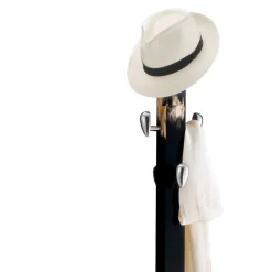 Appendiabiti in legno laccato nero*Arcahorn