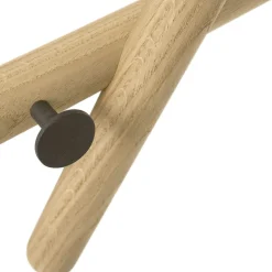 Appendiabiti in rovere massiccio Mikado*Morica Design