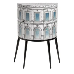 Architettura Celeste Piccolo Armadio Curvo*Fornasetti Clearance