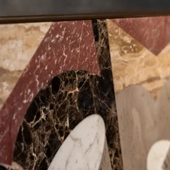 Armadietto basso Marmo Esplosione Marrone*Marzia Boaglio Online