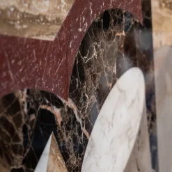 Armadietto basso Marmo Esplosione Marrone*Marzia Boaglio Online