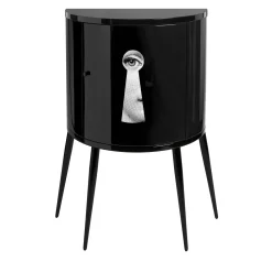 Armadietto curvo nero Serratura*Fornasetti Best