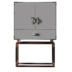 Armadietto grigio Anzio*Meroni & Colzani Hot