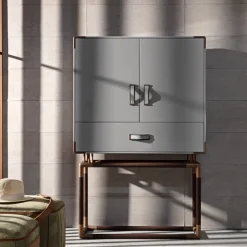 Armadietto grigio Anzio*Meroni & Colzani Hot