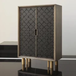 Armadietto Ivo nero*Chiara Provasi Outlet