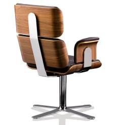 Armadillo 5 Poltrona da ufficio marrone scuro di Rainer Bachschmid*Altek Italia Design Online