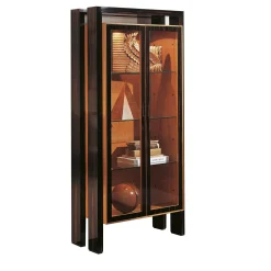 Armadio a 2 ante in ciliegio ed ebano*Annibale Colombo Clearance