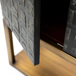 Armadio a due porte in legno testurizzato*BottegaNera Furniture Hot