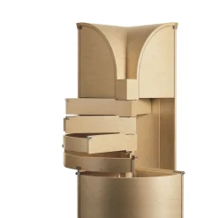 Armadio ad angolo in legno d'acero chiaro Nyn*Giorgetti Outlet