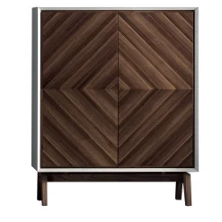 Armadio alto in legno Bagutta*Meroni & Colzani Best