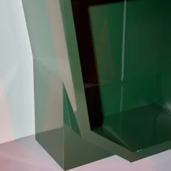 Armadio con Finitura Laccata Lucida Verde*Exto Discount