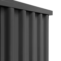 Armadio Curl in MDF Grigio Ardesia a 2 porte*DLA Design Lab Best