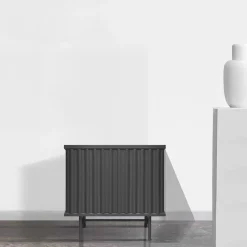 Armadio Curl in MDF Grigio Ardesia a 2 porte*DLA Design Lab Best