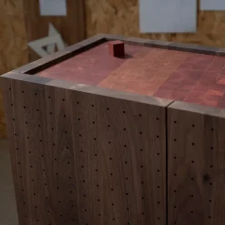 Armadio in legno di noce Canaletto Sinolo*Omar Barbero Discount