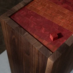 Armadio in legno di noce Canaletto Sinolo*Omar Barbero Discount