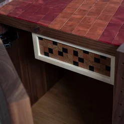 Armadio in legno di noce Canaletto Sinolo*Omar Barbero Discount