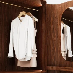 Armadio in legno di quercia Roma*studiointervallo