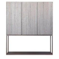 Armadio in Oro Rosa con Ripiani in Vetro*BottegaNera Furniture Sale