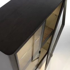 Armadio in vetro con cassetti Dafne*Carpanelli Best