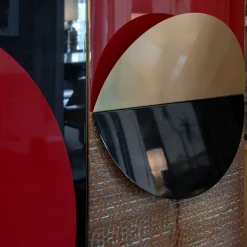 Armadio La Roue nero e rosso*Monica Gasperini Discount