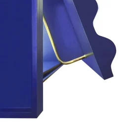 Armadio MDF blu elettrico Curl*DLA Design Lab New