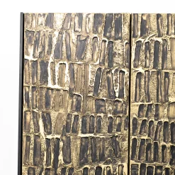 Armadio Oro Testurizzato a Tre Ante*BottegaNera Furniture Discount