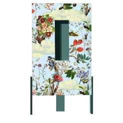 Armadio policromo floreale Ziqqurat di Lab #1*Driade Online