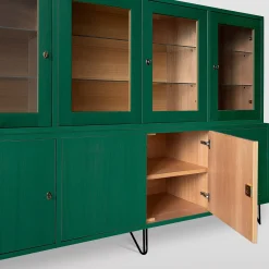 Armadio verde Eroica di Eugenio Gambella*Ebanisteria Roberto Gambella New