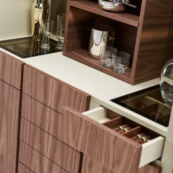 Arsenale Armadio in pelle beige*Casa Covre Sale