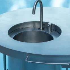 Ballerina Rosa Cucina in acciaio con lavello*M'AMA Interni + di Federica Zama Clearance