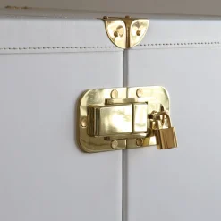 Baule bianco Dakar*Casa Covre Best