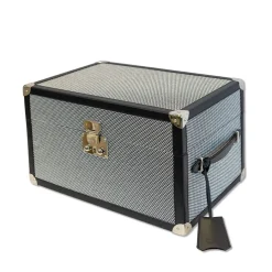 Baule piccolo Optical Nero Notte*Cassigoli Discount