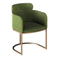 B-CHAIR Sedia da Esterno Moderna Verde*Encore Italia Outlet