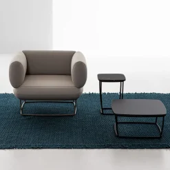 Bernard Poltroncina grigio chiaro*La Cividina