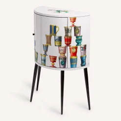 Bicchieri di Boemia Piccolo Mobile Curvo*Fornasetti Outlet
