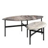 Book 1&2 arabescato and calacatta marble coffee tables*Secolo Online