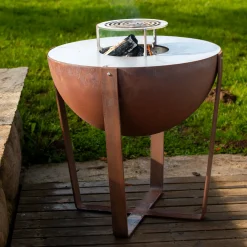 BQ154 Iris barbecue in ferro a semisfera*LaFerrotecnica Sale