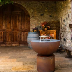 BQ141 Primula Barbecue di Ferro a Metà Sfera*LaFerrotecnica Hot