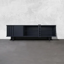 B-SIDE Credenza a 3 ante Abyss Blue*DLA Design Lab Best