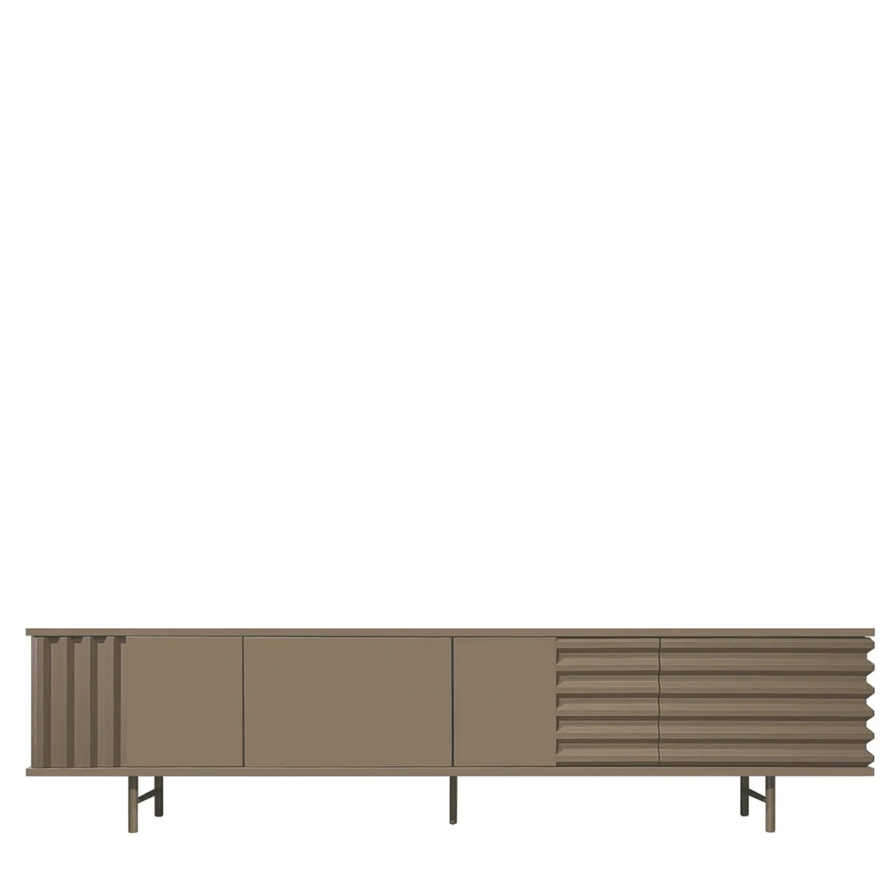 B-SIDE Credenza a 4 ante color beige sabbia*DLA Design Lab Discount