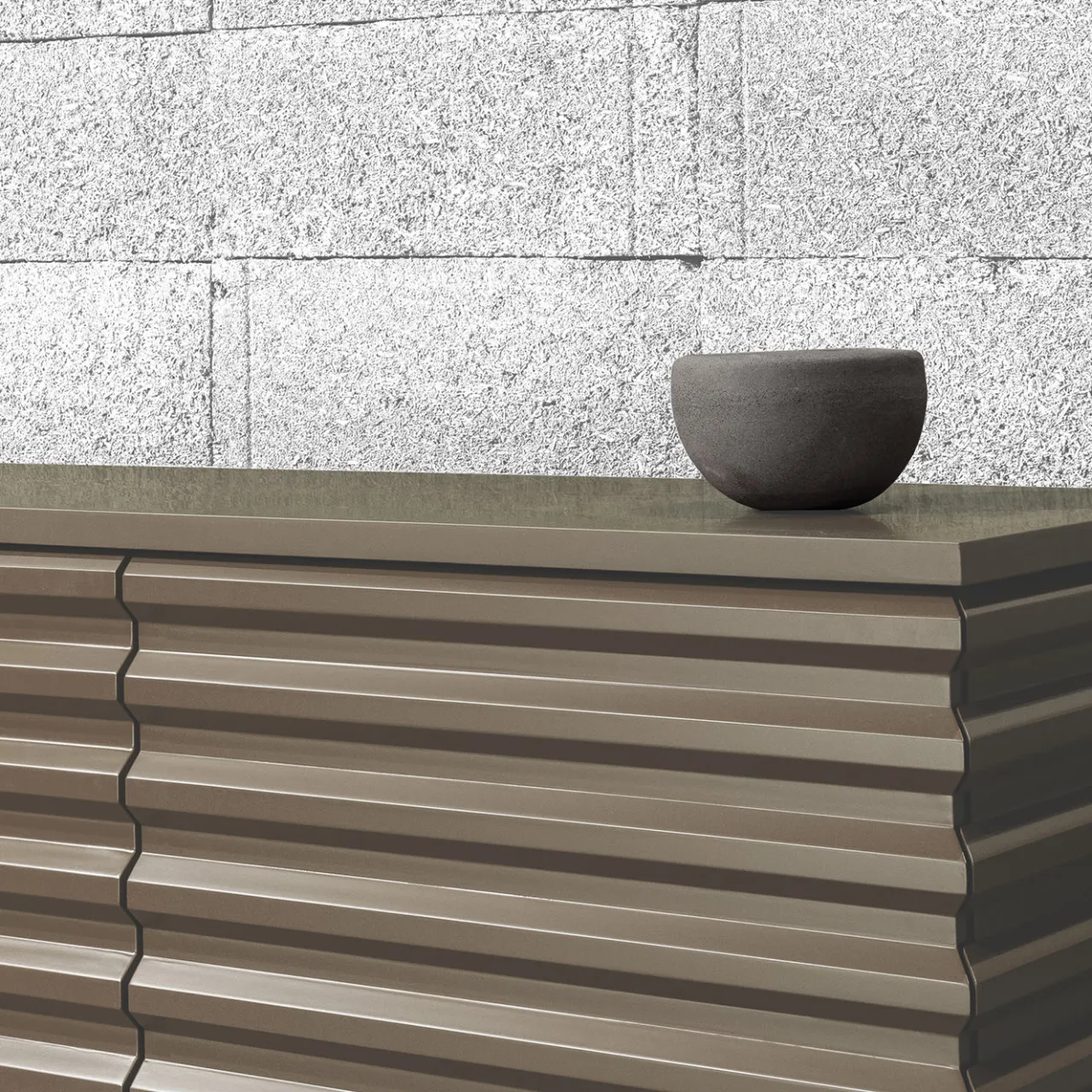 B-SIDE Credenza a 4 ante color beige sabbia*DLA Design Lab Discount