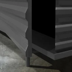 B-SIDE Credenza a 4 ante grigio ardesia*DLA Design Lab Clearance