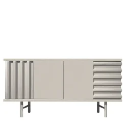 B-Side Credenza a 2 ante in MDF bianco perla*DLA Design Lab Clearance